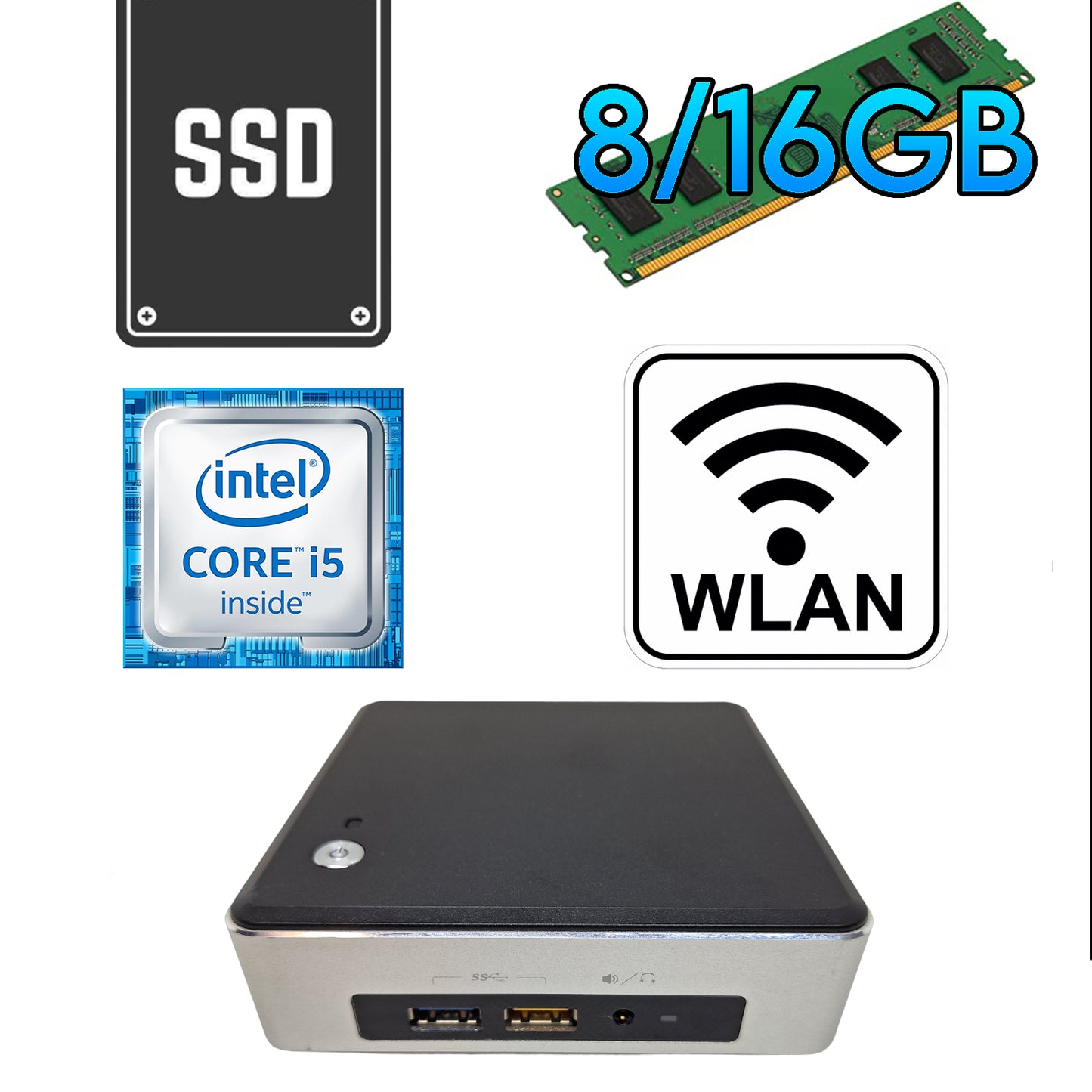 Intel NUC 6i5SYK i5 6260U