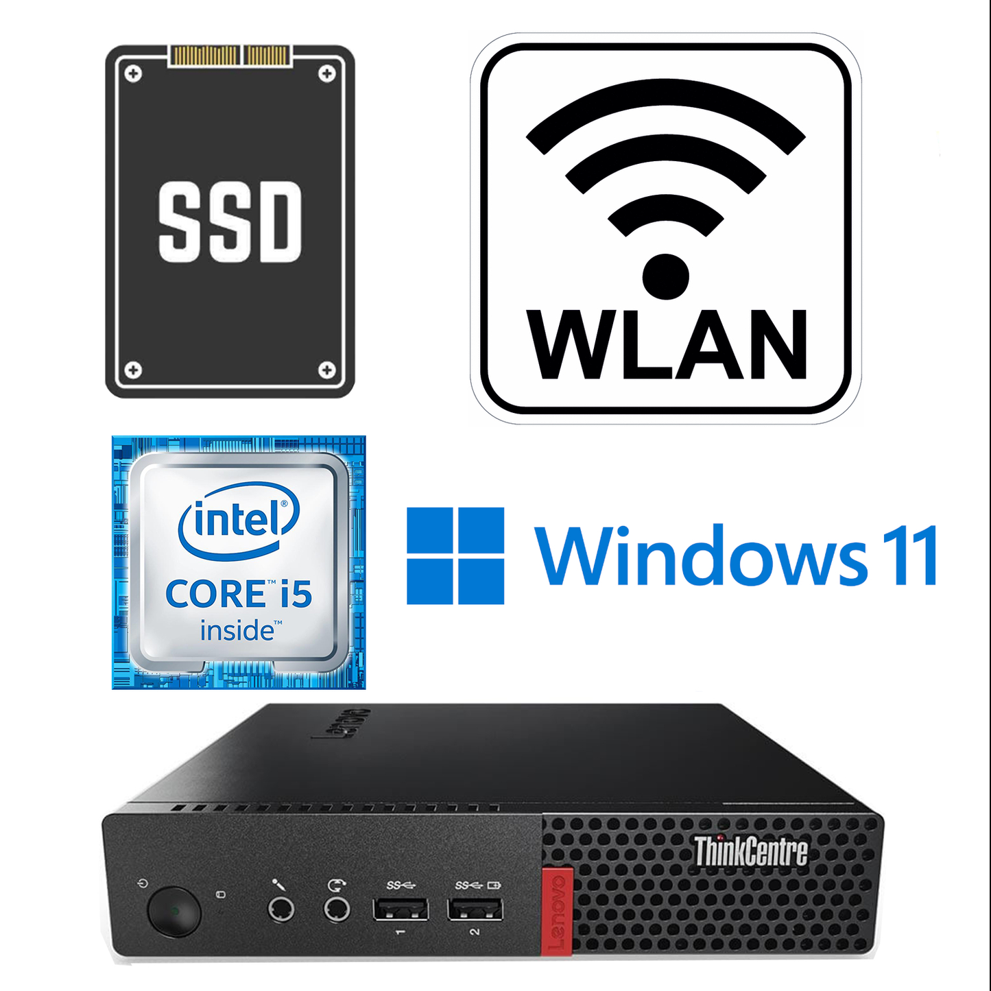 Lenovo ThinkCentre M910q i5 6500T WLAN