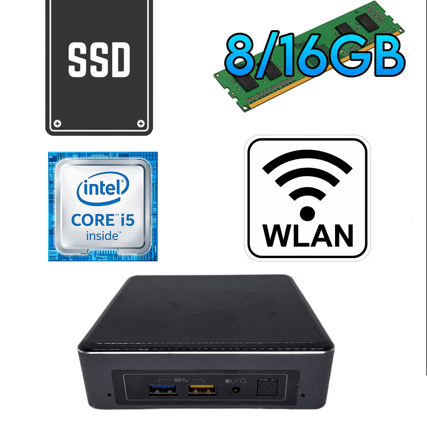 Intel NUC 7i5BNK i5 7260U