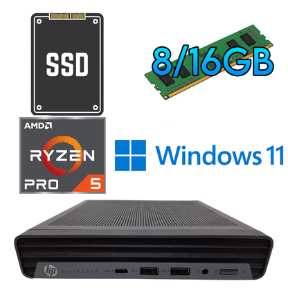 HP 805 G6 Mini AMD Ryzen 5 Pro 4650G