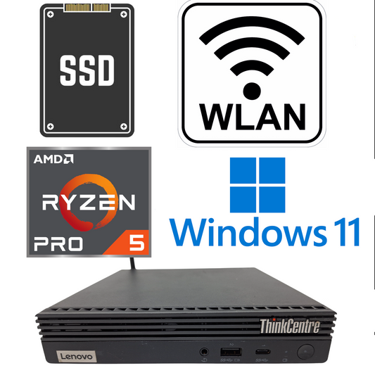 Lenovo M75q Gen 2 AMD Ryzen 5 Pro 4650GE WLAN