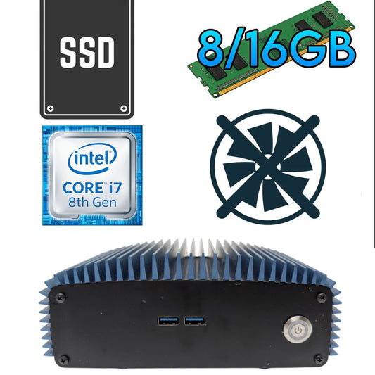 Intel NUC 7i7DNFE i7 8650U Lüfterlos